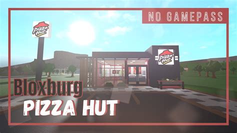 Bloxburg Pizza Place Build