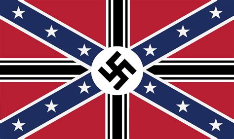 confederate america german nazi flag by Uribemartz on DeviantArt