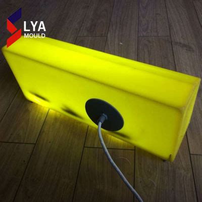 China Hard Wearing Lighted Curbstone Colors Lighting Curbstone - China Floor LED Light, Road ...