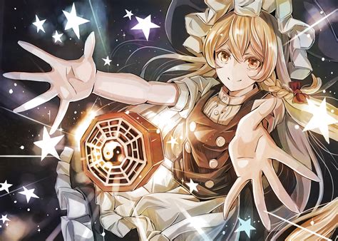 Download Marisa Kirisame Anime Touhou HD Wallpaper by jan