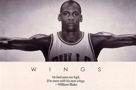 M.J. Wings Poster "No bird soars too high, if he soars with his own ...