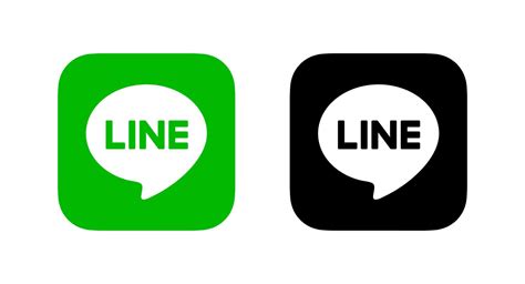 Line app logo, Line app symbol, Line icon free vector 18910747 Vector Art at Vecteezy