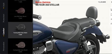 Royal Enfield Meteor 350 Accessories And Prices Revealed - The AUTO Kraft