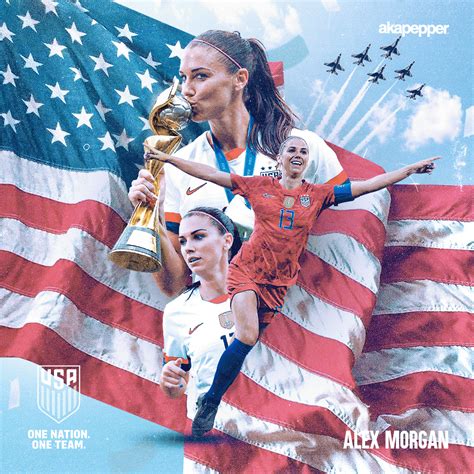 Alex Morgan - US Soccer Poster (1) | Images :: Behance