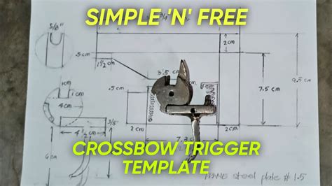 CROSSBOW TRIGGER MECHANISM TEMPLATE - YouTube