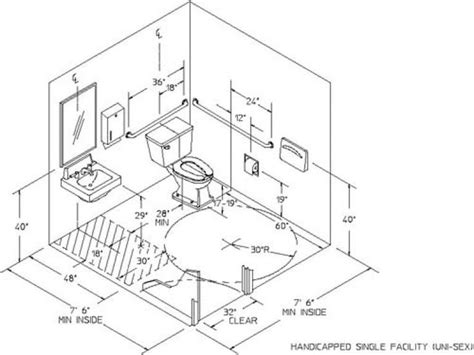 Imposing Stunning Ada Compliant Bathrooms Ticon Tenant Improvement Construction Inc Diagram Of ...