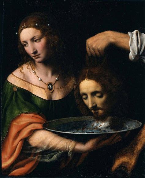 Salome With The Head Of John The Baptist Painting by Celestial Images