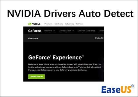 NVIDIA Drivers Auto Detect Free Download | Update Drivers Automatically ...