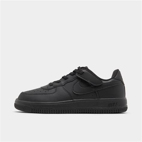 Nike Air Force 1 Low EasyOn PS Black / Black | JD Sports