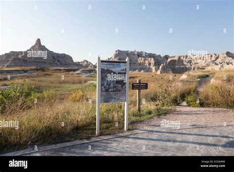 Badlands north dakota map hi-res stock photography and images - Alamy