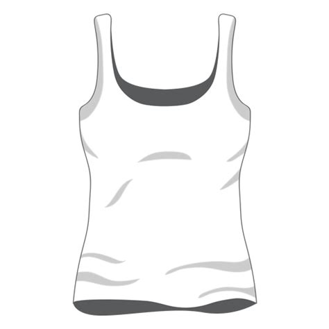 White women tank top icon - Transparent PNG & SVG vector file