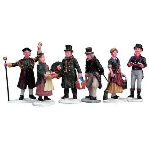 Village People Figurines, Set Of 6