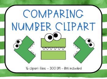 Comparing Numbers Clipart