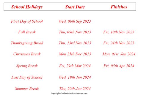 Clark County School District Proposed Calendar 2023-2024 School ...