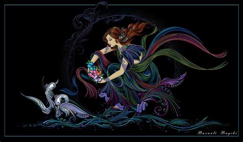 Leda, mythology, zeus, swans, abstract, fantasy, , swan HD wallpaper | Pxfuel