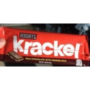 Hershey's Krackel, Milk Chocolate With Crisped Rice: Calories, Nutrition Analysis & More | Fooducate