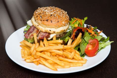 Free Images : restaurant, dish, meal, produce, plate, fast food, meat, lunch, cuisine, hamburger ...