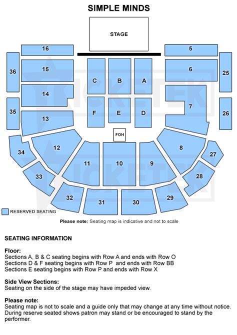 Margaret Court Arena Seating