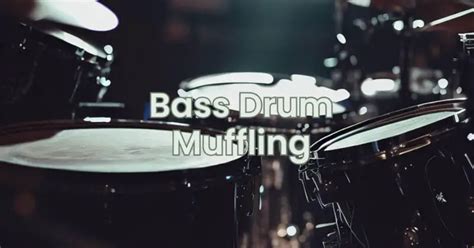 Bass Drum Muffling - All For Turntables