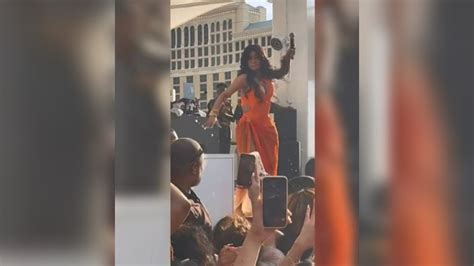 CARDI B THROWS MIC AT CONCERTGOER WHO THREW WATER : PNG Haus Bung