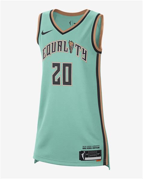 Sabrina Ionescu Liberty Rebel Edition Nike Dri-FIT WNBA Victory Jersey ...