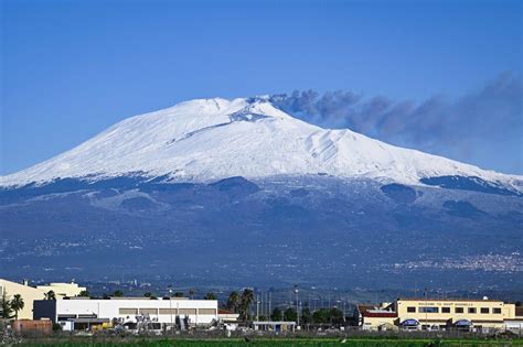 DVIDS - Images - NAS Sigonella Backed by Mount Etna [Image 2 of 3]