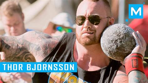 Hafþór Júlíus Björnsson Strength Training for Strongman Competition ...