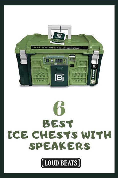 6 Best Ice Chests With Speakers - Loud Beats | Ice chest, Speaker, Cooler with speakers