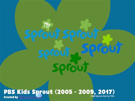 PBS Kids Sprout (2005-09,17) print logo remakes by TheEstevezCompany on ...