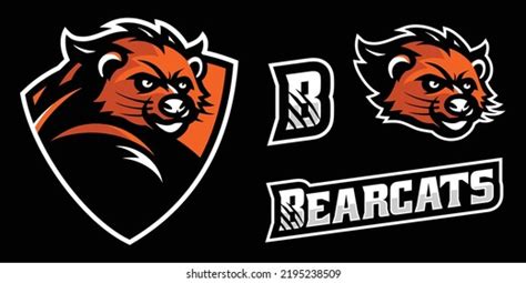 Bearcats Sports Logo Vector Set Stock Vector (Royalty Free) 2195238509 ...