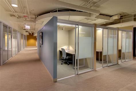 Commercial Glass Workspace Enclosures | Co-Working Spaces | Space Plus | Office partitions wall ...