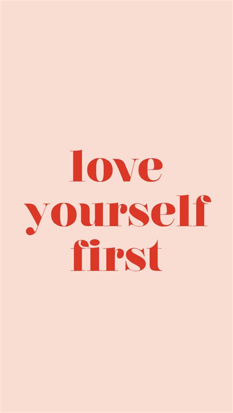 🔥 Download Arielsutton Love Yourself First Wallpaper Vvv Quotes by @scottbryant | Vvv Wallpapers ...