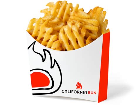 Waffle Fries - California Bun