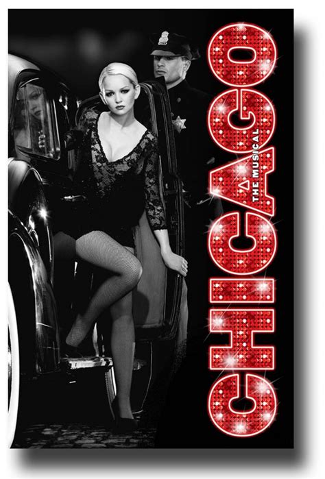 Chicago Musical Poster Broadway 11 x 17 inches Ships SameDay from USA ...