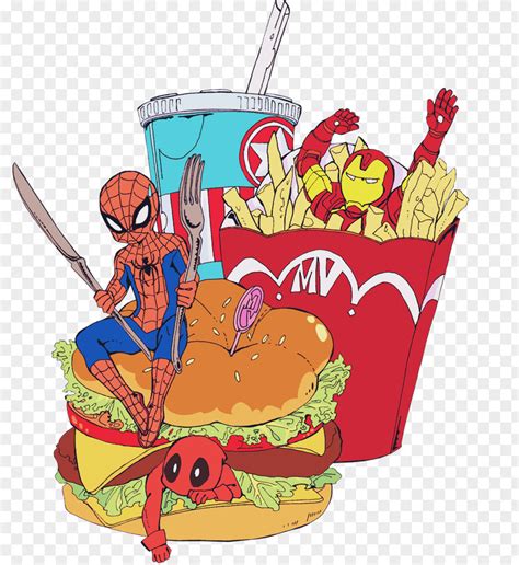 Deadpool Comics Spider-Man Sticker Clip Art PNG Image - PNGHERO