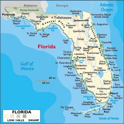 Map Fort Walton Beach Florida | Tourist Map Of English