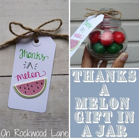 DIY Thanks a Melon Jar