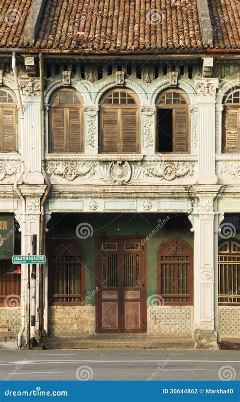 Heritage House, George Town, Penang Stock Photo - Image of historical ...