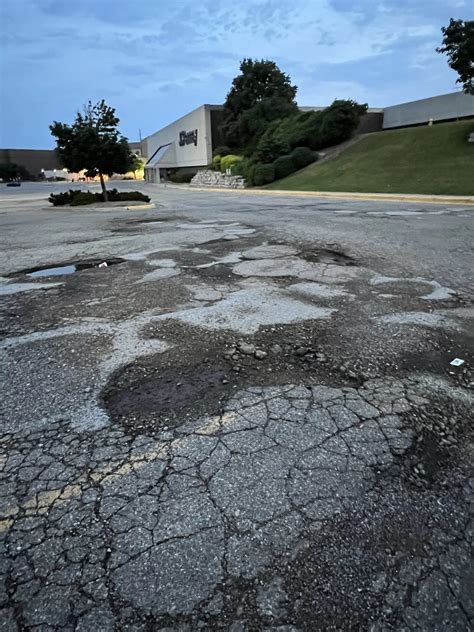 Caution: The Crossroads Mall Parking Lot Could Damage Your Car