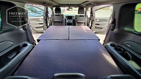 Chrysler Pacifica Camper conversion Kit | Freeway Camper Kit