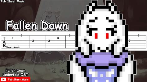 Undertale - Fallen Down (Reprise) Guitar Tutorial Accords - Chordify