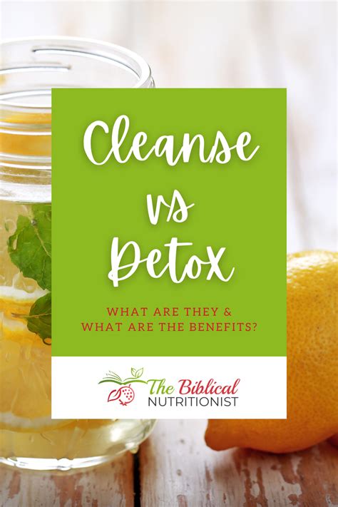 Cleanse vs detox what are they and what are the benefits – Artofit