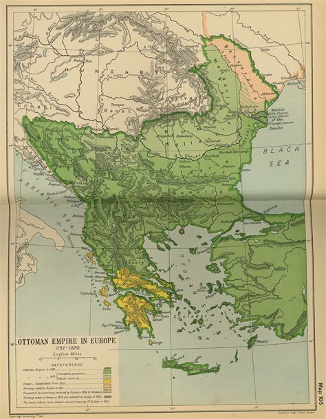 Maps: Map Of Europe 1870