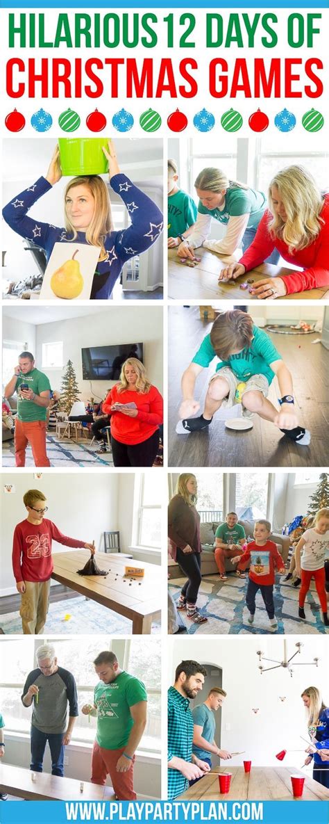 12 Days of Christmas Games | Fun christmas games, Christmas party games for groups, Fun ...