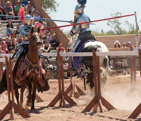 Arizona Renaissance Festival Jousting Editorial Stock Image - Image of ...