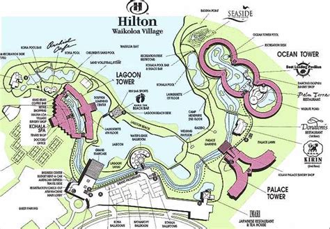 Hilton Hawaiian Village Map - United States Map