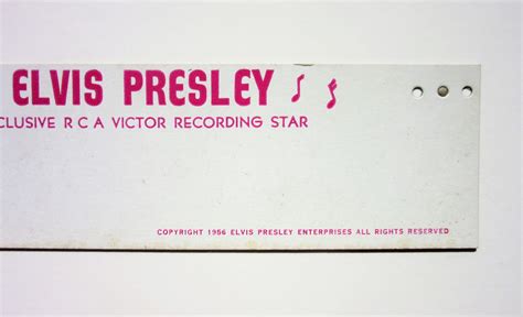 Vintage Unused Elvis Presley Charm Bracelet Display Cards - Etsy