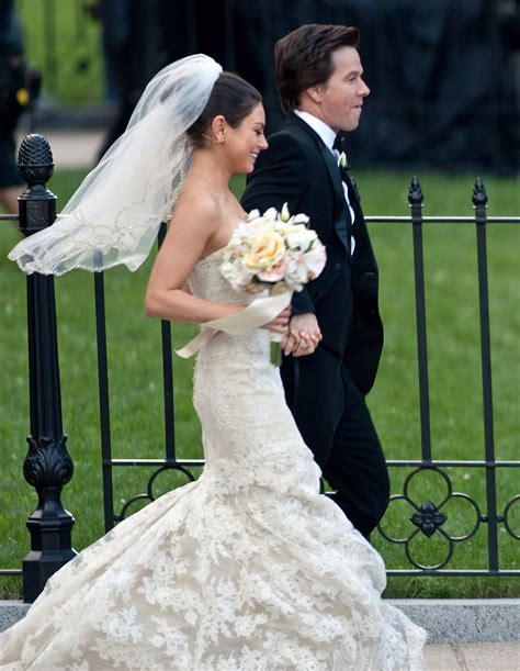 Mila Kunis??? Wedding Dress: Mila Kunis, Ashton Kutcher, Celebrity Wedding Pictures | Glamour