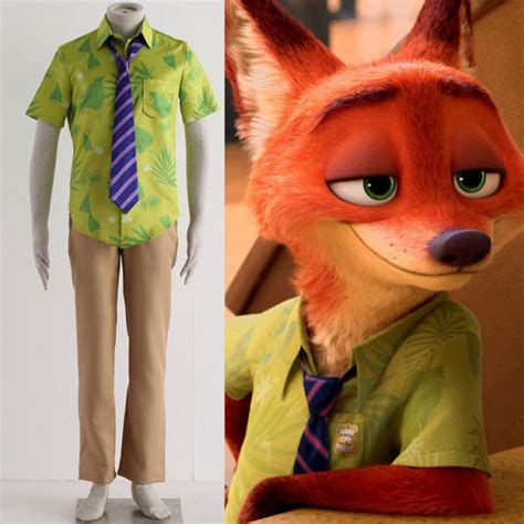 Nick Wilde Fox Zootopia Complete Cosplay Costume | Costume Party World