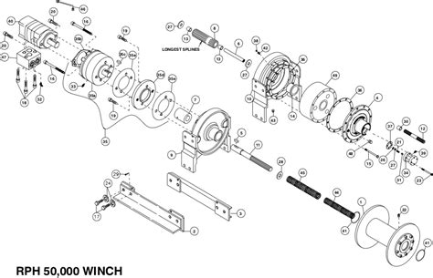 Ramsey Winch RPH-50000 Parts